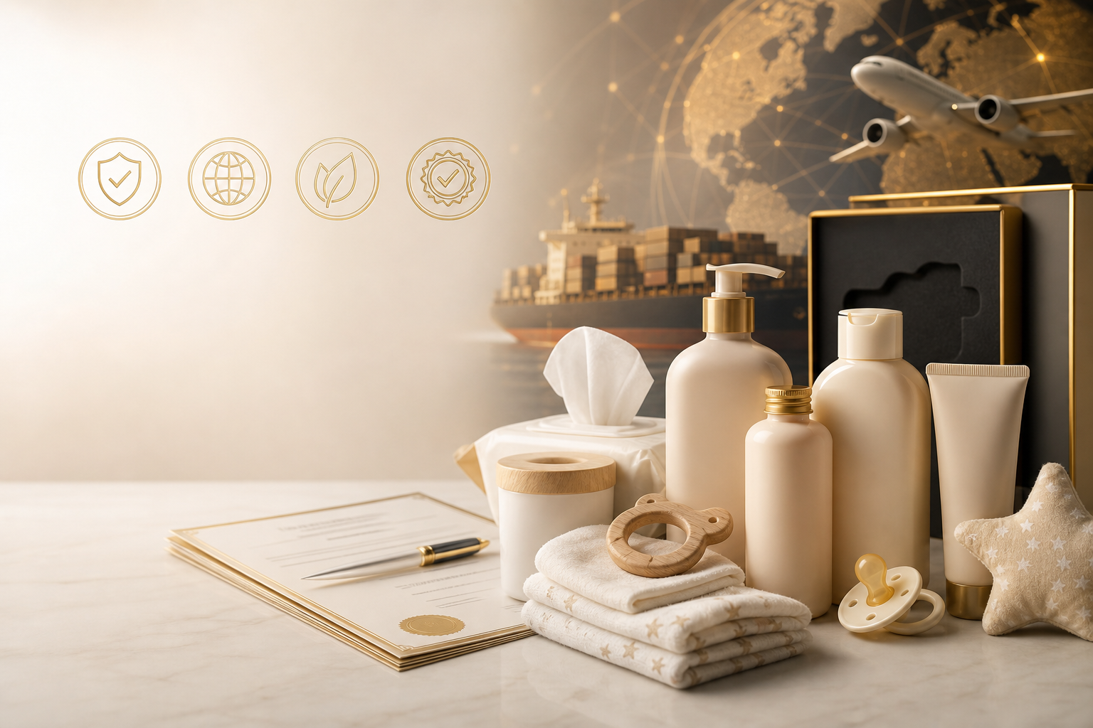 Premium certified baby products and product compliance documentation