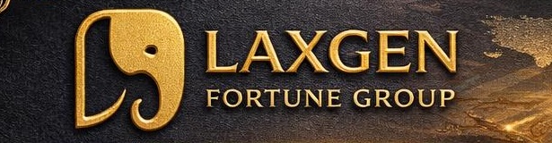 Laxgen Fortune Group gold elephant logo